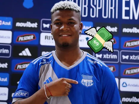 No ganó nada en Emelec, pero tiene un contrato, y Washington Corozo ahora da un "duro golpe" sobre la mesa