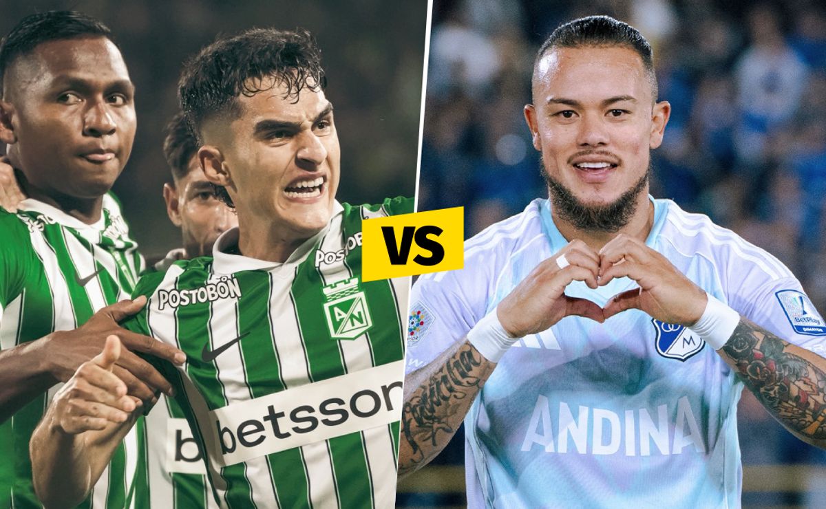 Atlético Nacional vs Millonarios HOY: ¿Qué canal pasa el partido por la Copa Sudamericana?