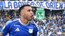 Rodrigo Contreras le marcó 2 goles a Nacional en Copa Sudamericana.