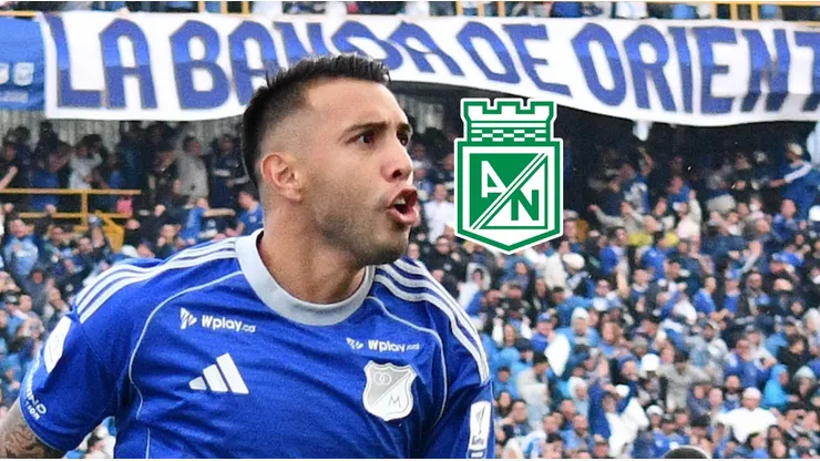 Rodrigo Contreras le marcó 2 goles a Nacional en Copa Sudamericana.