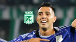 Rodrigo Contreras marcó dos goles ante Nacional en Copa Sudamericana.