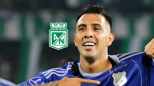 Rodrigo Contreras marcó dos goles ante Nacional en Copa Sudamericana.