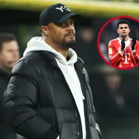 Kompany da malas noticias a Colombia sobre Luis Díaz