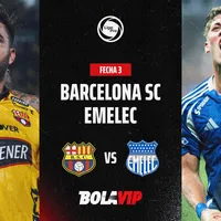 EN VIVO Y GRATIS: Barcelona SC vs Emelec por la fecha 3 de la LigaPro en el Clásico del Astillero vía Zapping Sports