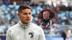 James Rodríguez no debuta en Minnesota por una contusión.