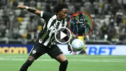 Ángelo Preciado se fue expulsado en el partido de Mineiro contra Cruzeiro