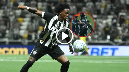 Ángelo Preciado se fue expulsado en el partido de Mineiro contra Cruzeiro