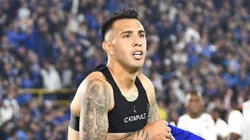 Rodrigo Contreras marcó en la victoria de Millonarios ante Cúcuta Deportivo.