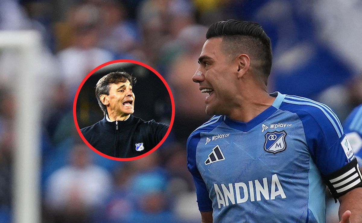 Fabián Bustos, DT de Millonarios, confirmó lo que nadie quería oír en Colombia: Falcao se volvió a lesionar