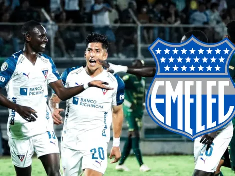 Emelec lo descartó y podría ser nuevo refuerzo de Liga de Quito