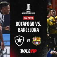 EN VIVO Y GRATIS Botafogo vs. Barcelona por la fase 3 de la Copa Libertadores