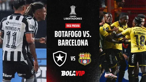 EN VIVO Y GRATIS Botafogo vs. Barcelona por la fase 3 de la Copa Libertadores