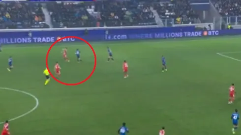 Luis Díaz recibió 7 puntos de calificación ante Atalanta.