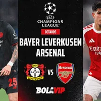 Minuto a minuto: Bayer Leverkusen vs Arsenal de Piero Hincapié por los octavos de la Champions League