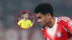 Espen Eskas fue el árbitro que no le sancionó un penal a Luis Díaz.