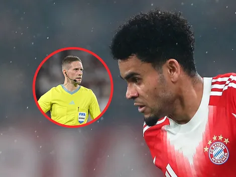 Díaz publicó la prueba que le robaron un penal en Atalanta vs. Bayern