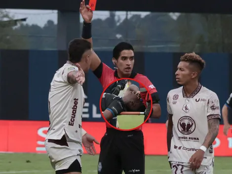 Fracturó a Arroyo Vernaza y esta es la sanción que LigaPro le puso a Brian Negro