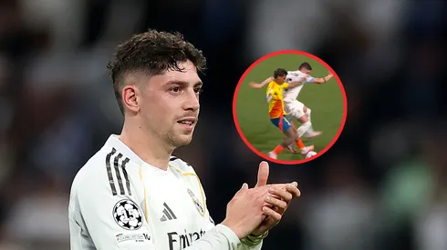 Federico Valverde y Richard Ríos se enfrentaron en la Copa América 2024.