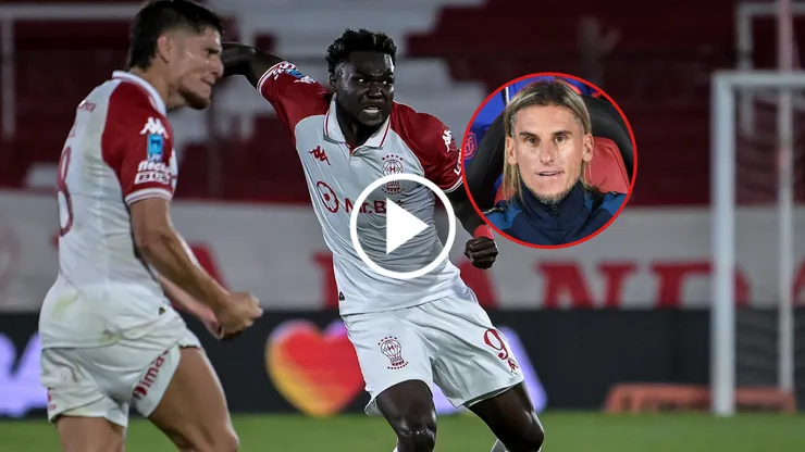 Jordy Caicedo le responde a Beccacece con un gol ante River