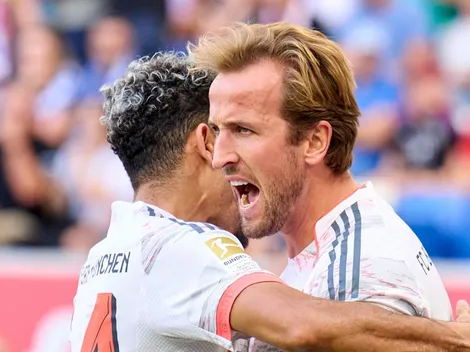 Harry Kane no quiso presumir a Luis Díaz y así reaccionó el colombiano