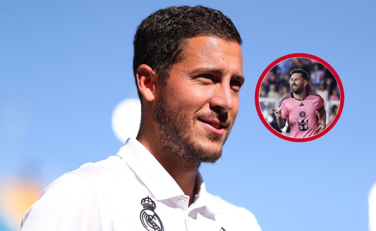 Llegó a Real Madrid como reemplazo de Cristiano Ronaldo, pero eligió a Messi como el mejor de la historia