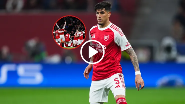 Brillante asistencia de Hincapié para salvar a Arsenal
