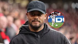 Kompany se enojó, pero apoyó a Luis Díaz tras la expulsión