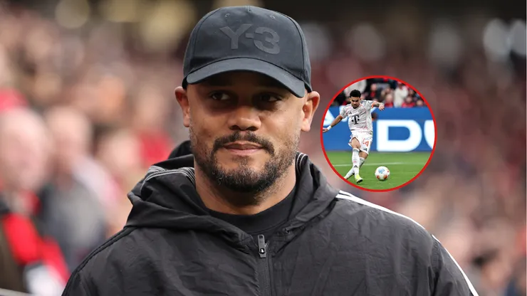 Kompany se enojó, pero apoyó a Luis Díaz tras la expulsión