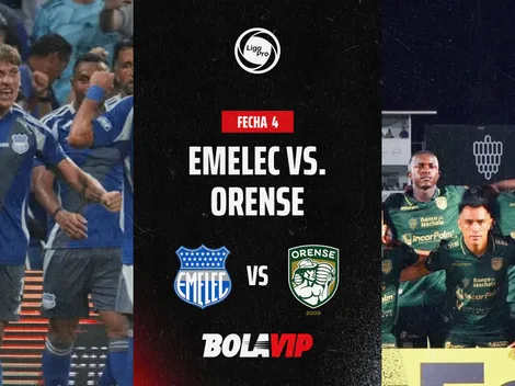EN VIVO Y GRATIS Emelec vs. Orense por la fecha 4 de la LigaPro