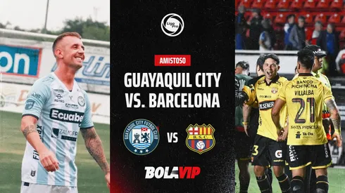 EN VIVO Y GRATIS Guayaquil City vs. Barcelona por la LigaPro