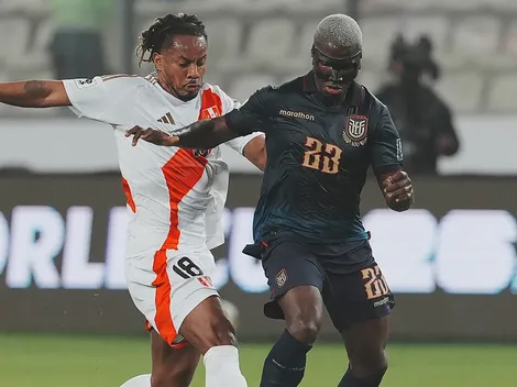 OFICIAL: La Selección de Perú le quitó un jugador a la Selección de Ecuador