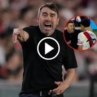 VIDEO | La "acalorada" charla entre Eduardo Coudet y Kendry Páez