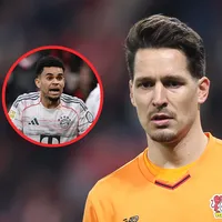 “Amargo”: La confesión del arquero del Leverkusen tras la expulsión de Díaz