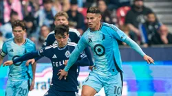 James recibió un premio de 194 dólares tras debutar en la MLS