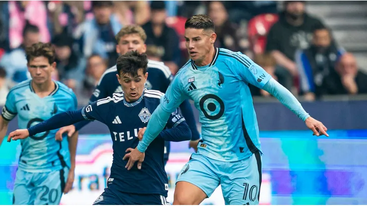 James recibió un premio de 194 dólares tras debutar en la MLS