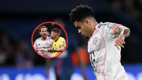 Harry Kane defendió a Luis Díaz por su segunda expulsión en Bayern Múnich.