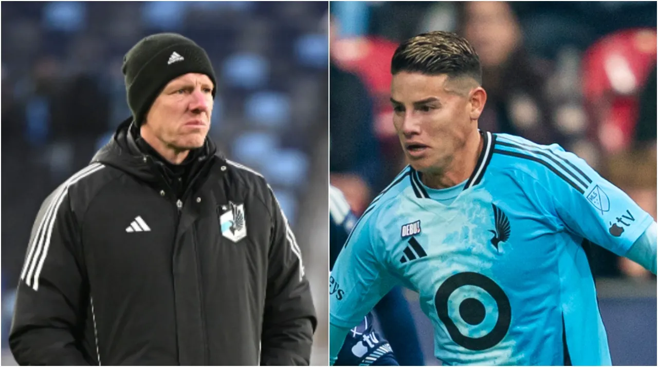 El DT de Minnesota elogió el debut de James Rodríguez. (Foto: Getty Images)
