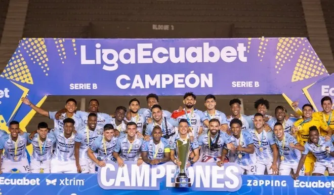 Guayaquil City campeón LigaPro Serie B 2025.