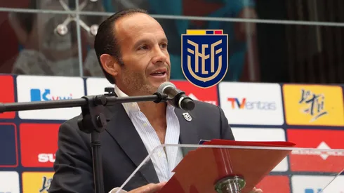 Francisco Egas es presidente de la FEF