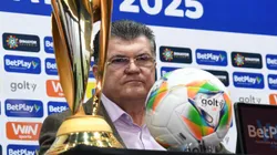 Carlos Mario Zuluaga presidente de la Dimayor.