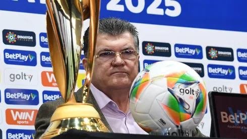 Carlos Mario Zuluaga presidente de la Dimayor.