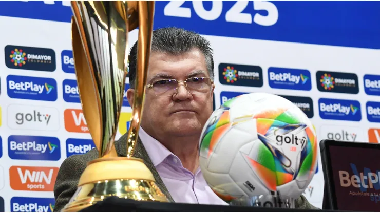 Carlos Mario Zuluaga presidente de la Dimayor.