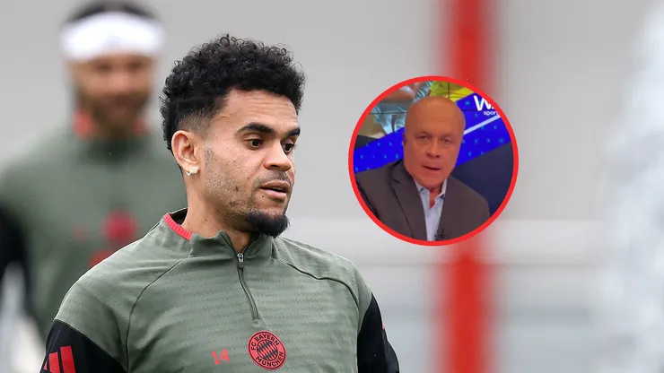 Luis Díaz fue criticado por el periodista Carlos Antonio Vélez.