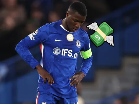 Tras ser eliminado por PSG y Pacho: Este es el nuevo valor de mercado de Moisés Caicedo