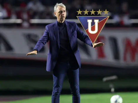 Tiago Nunes estaría en riesgo en Liga de Quito si no gana este partido