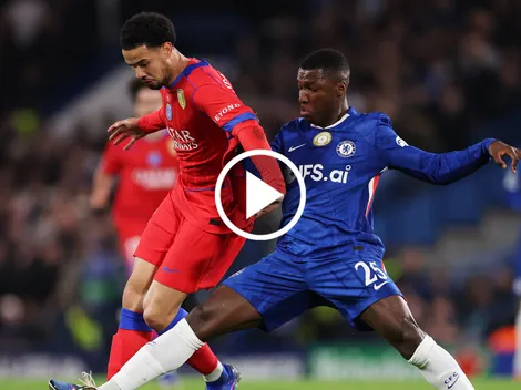 VIDEO | La insólita jugada de Moisés Caicedo con la que le "regaló" un gol al PSG