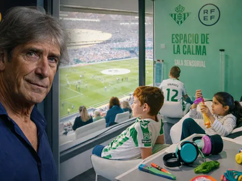 El Betis de Pellegrini estrenó una sala sensorial única en España
