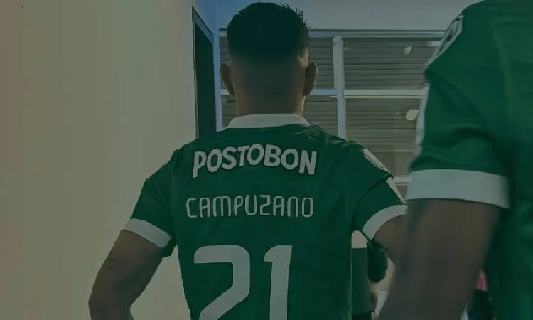 Campuzano dejó con nueve jugadores a Atlético Nacional.