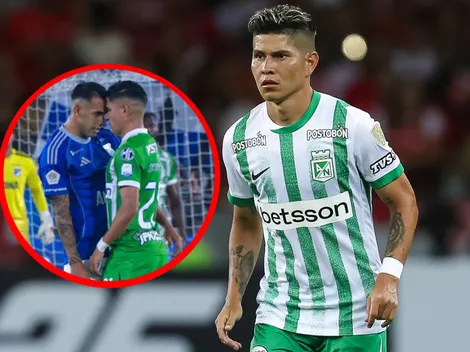 La reacción en Atlético Nacional tras la expulsión de Jorman Campuzano