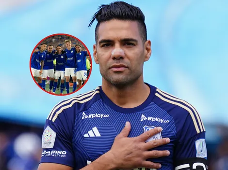 ¿Se burló de Nacional? El contundente gesto de Radamel Falcao tras la humillación de Millonarios